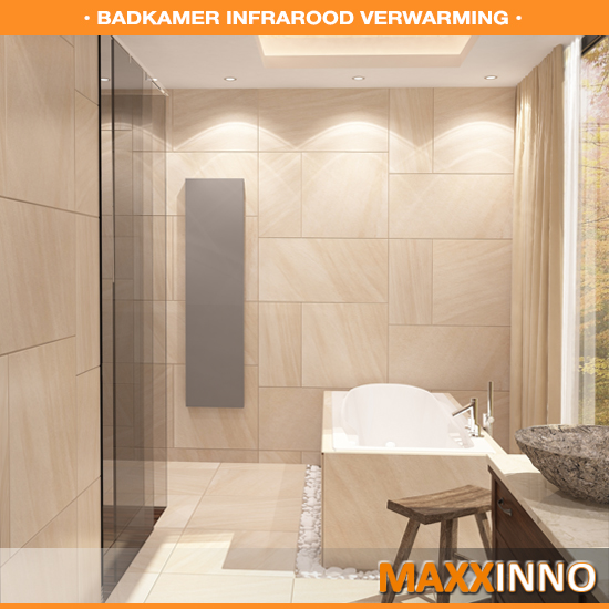 maxxinno infrarood verwarmen badkamer