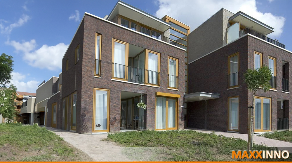 Maxxinno project woningbouw verwarmen